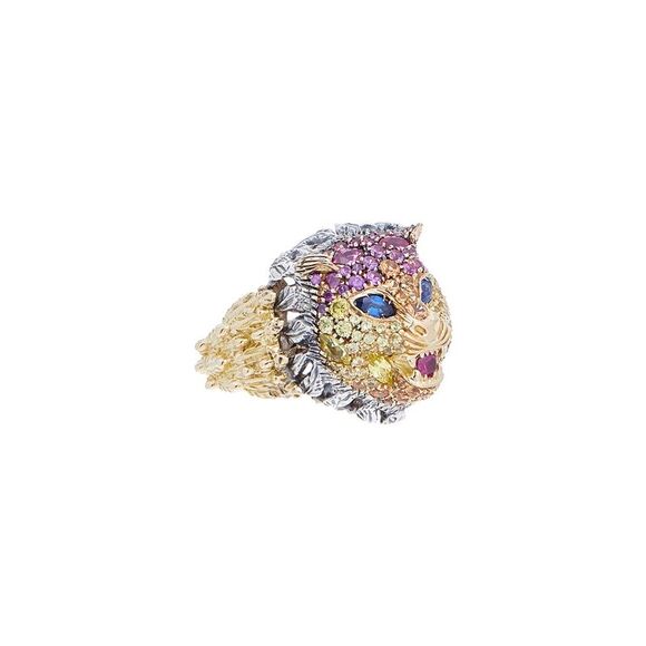 Gucci Le Marche Des Merveilles 18K 1.29 Ct. Tw. Diamond & Sapphire And Ruby
Ring - Picture 2 of 4